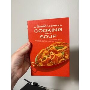 A Campbell Cookbook Cooking‎ with Soup Recipes Vintage 1974